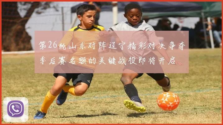 第26轮山东对阵辽宁精彩对决争夺季后赛名额的关键战役即将开启